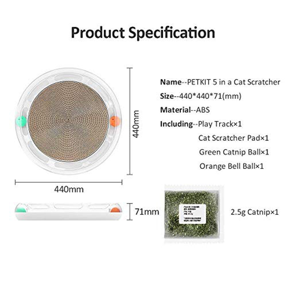 Instachew PETKIT Cat Scratch and Play Mat.
