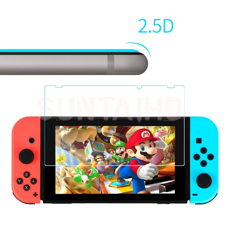 3Pcs Tempered Glass 9H HD Screen Protector Film For Nintendo Switch NS Oled Screen Protector For Nintendo Switch Lite Accessorie.