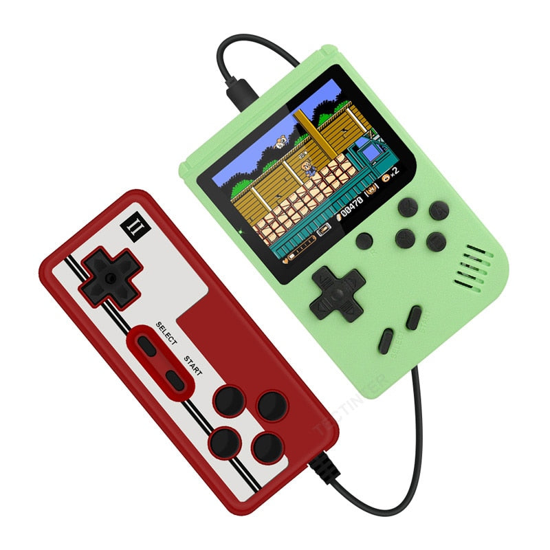 Retro Portable Mini Handheld Video Game Console 8-Bit 3.0 Inch Color LCD Kids Color Game Player Built-in 400 games.
