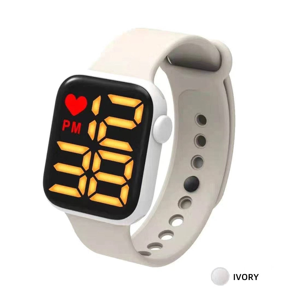 Men Wrist Digital Watches Casual Electronic LED Sport Water-Proof Women Watches Fashion Simple Children Clock Relogio Masculion.