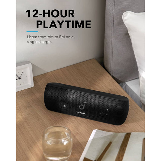 Anker Soundcore Motion+ Bluetooth Speaker with Hi-Res 30W Audio, Extended Bass and Treble, Wireless HiFi Portable Speaker.