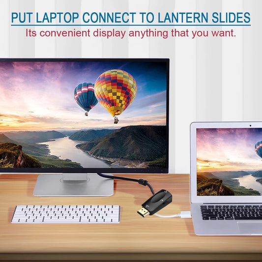 Male to Female HDMI-compatible to VGA Adapter HD 1080P Audio Cable Converter For PC Laptop TV Box Computer Display Projector.