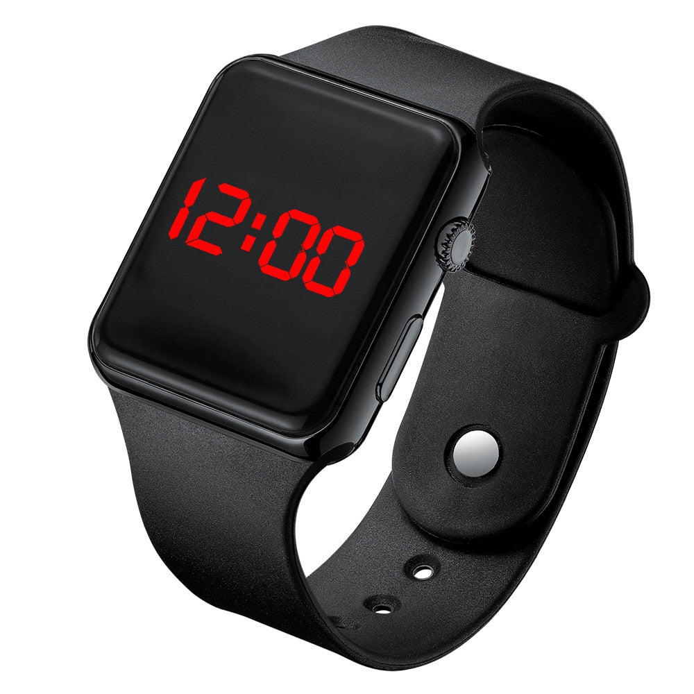 Digital Lover Watches Couple Watch Men For Women Electronic LED Digital Women Watch Fashion Casual Simple Silicone Female Watch.