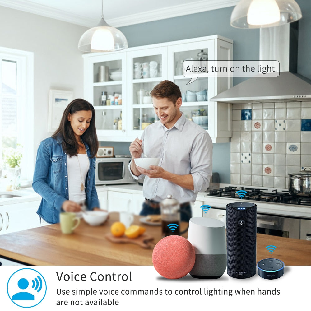 LoraTap Tuya Smart Life Wifi Switch Relay Breaker Module Automation Lighting Google Home Alexa Echo Remote Control App Timer 10A.