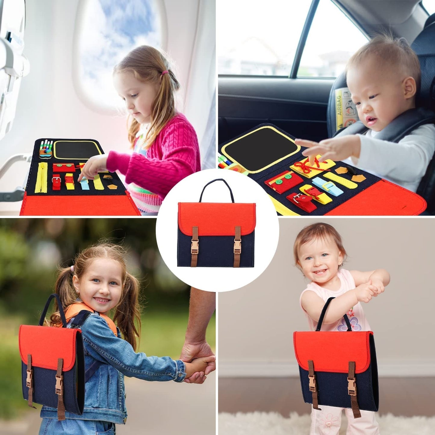 baby montessori toys for children boys girls Drawing Busy Board Educational toys Sensory Board For Ntelligence Development.