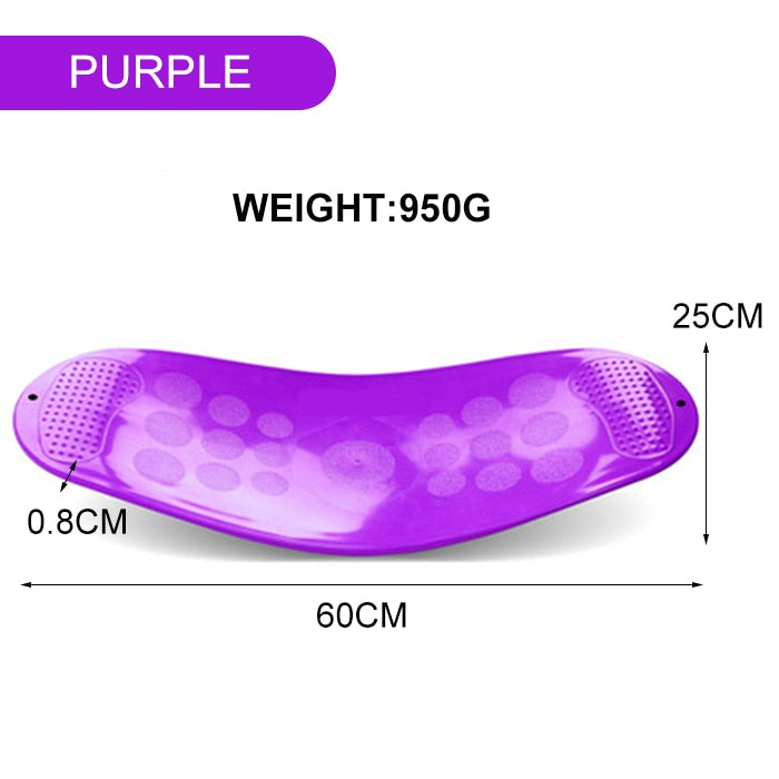 ABS Twisting Fitness Balance Board Simple Core Workout Yoga Gym Fitness Training Prancha Abdominal Leg Training Balance Exercise