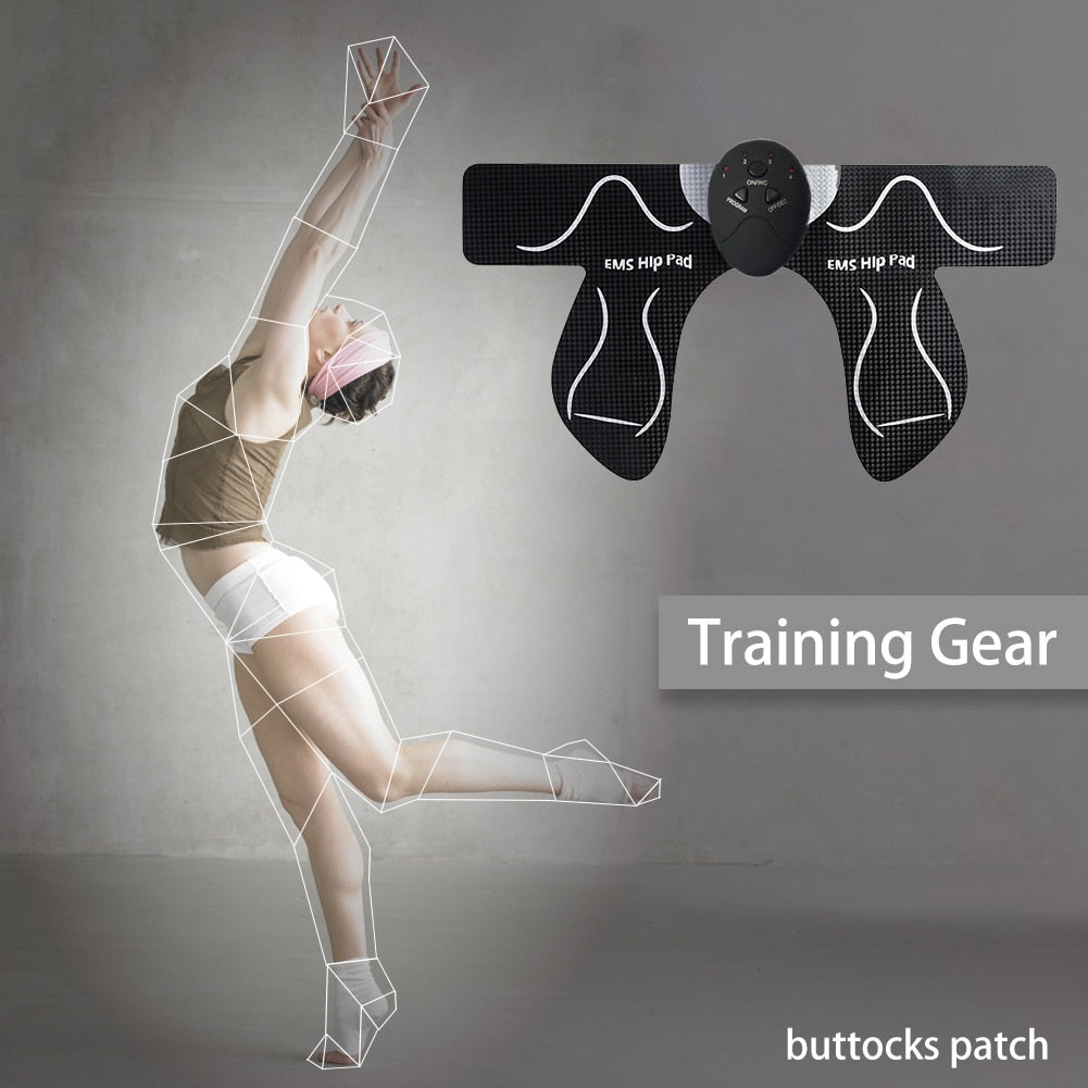 EMS Wireless Remote Hips Trainer Electric Muscle Stimulator Fitness Tones Buttocks Butt Slimming Massager Fitness Massage Tool