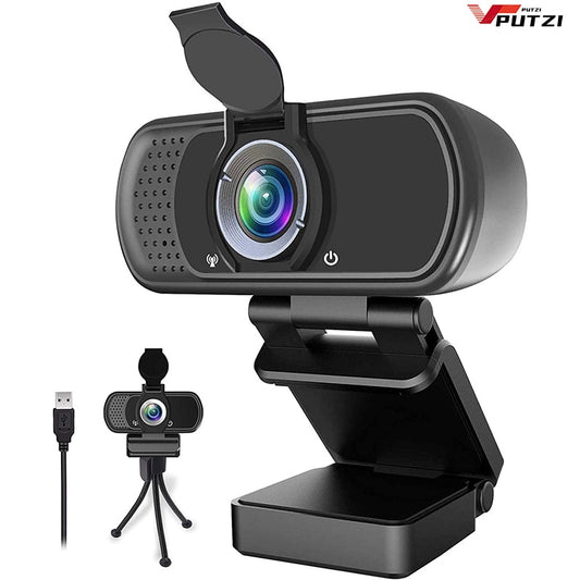 Webcam 1080P Full HD PC Camera Web adadasdad with Microphone for PC Computer and Laptop