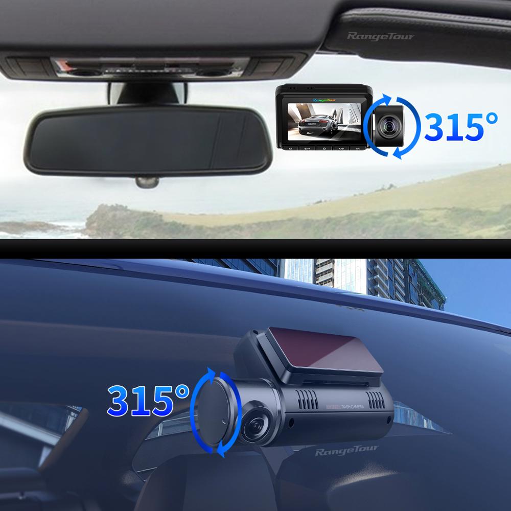 2 Cameras Car DVR WiFi ADAS Dash Cam Dual Lens 1080P+1080P Support Reverse Image Vehicle Car Camera Driving Recorder.