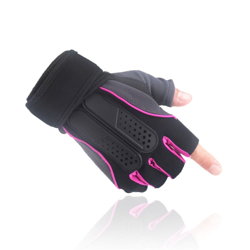 Tactical Sports Fitness Weight Lifting Gym Gloves Training Fitness Bodybuilding Workout Wrist Wrap Exercise Glove for Men Women
