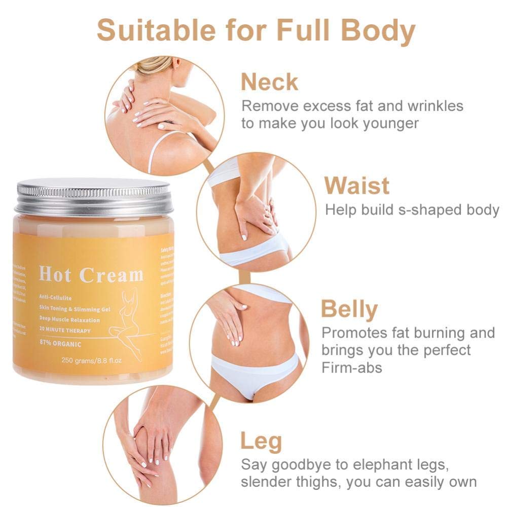 Fat Burner Weight Loss Cream Anti Cellulite Hot Cream Body Massager Gel Slimming Cream Hot Selling Massage Hot Anti-Cellulite