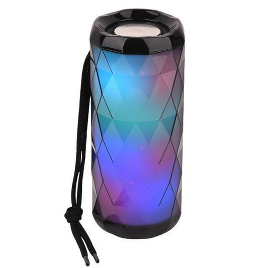 Portable bluetooth speaker tg167 bass color cool polygonal design waterproof wireless speaker, high-definition noise reduction,.