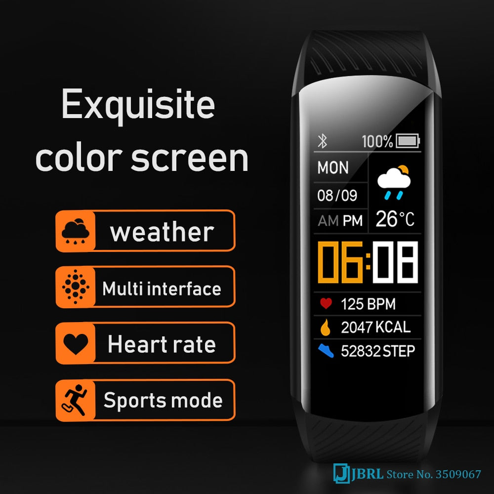 2021 Smart Watch Men Women Sport Smartwatch Fitness Tracker Watch For Android iOS Heart Rate Monitor Electronic Clock Waterproof.