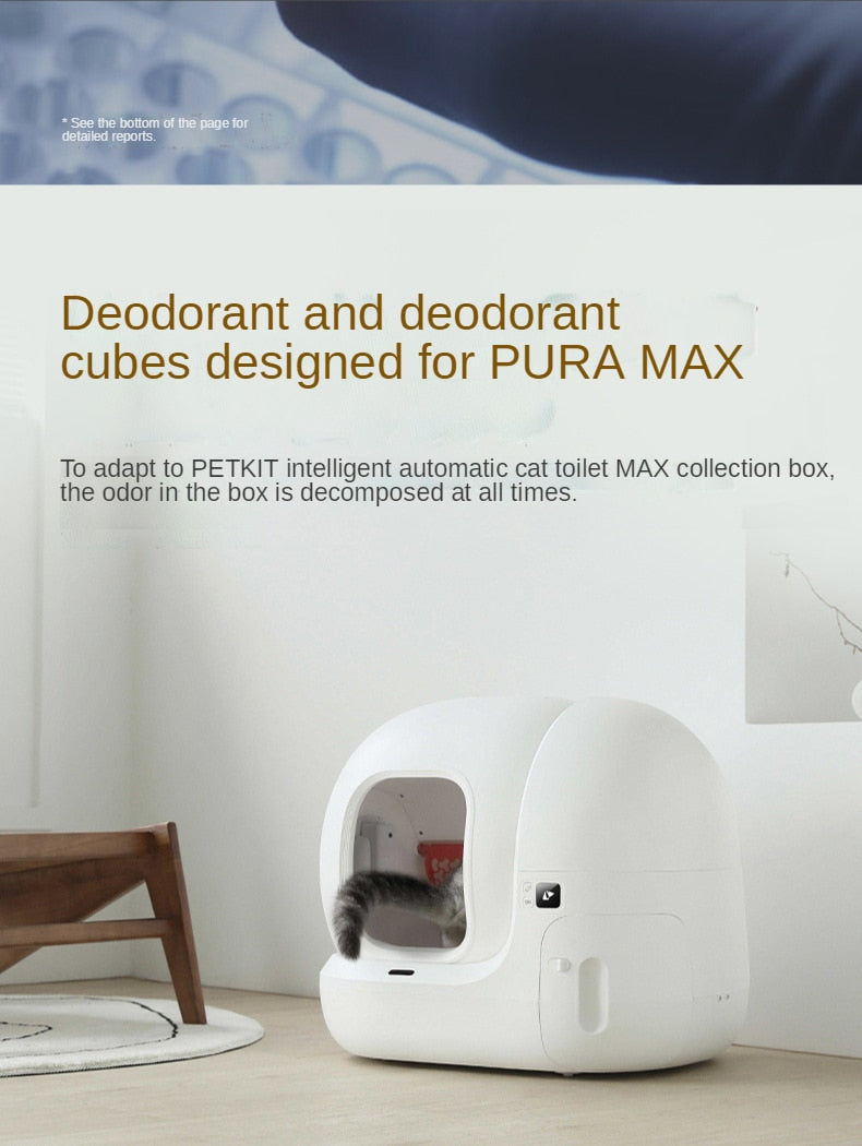 Deodorant cube N50 for PETKIT PURA MAX cat litter box automatic shoveling cat supplies Dog & Cat petkit pura max accessoire