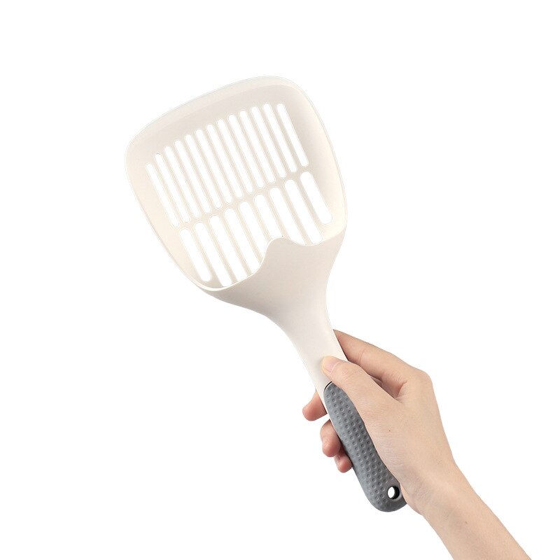 Cat Litter Shovel Large Shovel Cat Poop Shovel Toilet Cat Litter Box Tofu Sand Shovel Fluffy Wood and More Multi-purpose Shovel