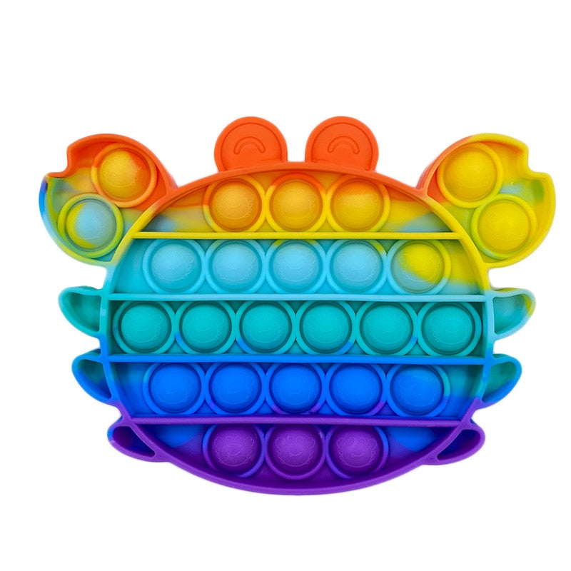 Push Bubble Sensory Fidget Toy Autism Anti Stress Reliever Toys Adult Child Funny Anti-stress.