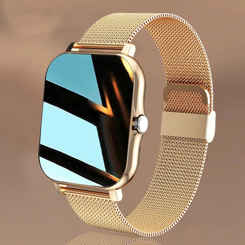2021 New Women Smart watch Men 1.69" Color Screen Full touch Fitness Tracker Men Call Smart Clock Ladies For Android IOS+BOX.