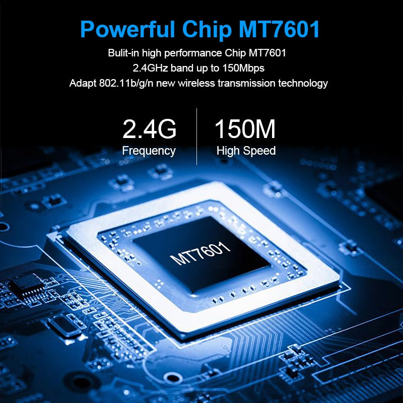 USB Wifi Adapter Antenna Wifi USB Wi fi Adapter Card Wi-fi Adapter Ethernet Wifi Dongle MT7601 Free Driver For PC Desktop laptop.