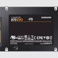 100%Samsung 870 EVO SSD 1TB 500GB  250GB Internal Solid State Disk HDD Hard Drive SATA3 2.5 inch Laptop Desktop PC Disk HD SSD4T