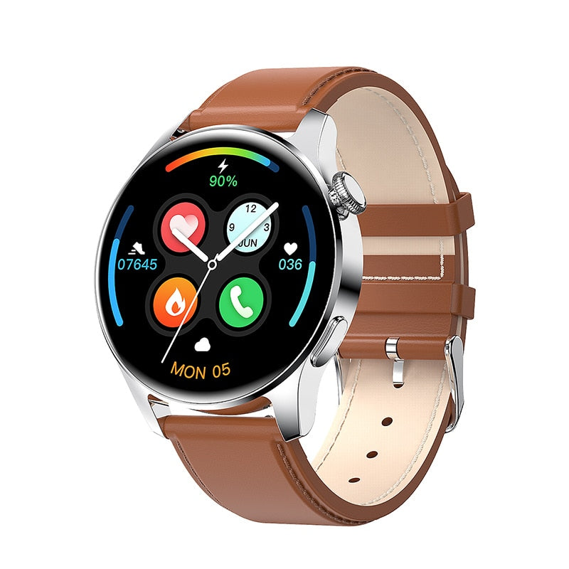 LIGE New Bluetooth Call Smart Watch Men Full Touch Sport Fitness Watches Waterproof Heart Rate Steel Band Smartwatch Android iOS.
