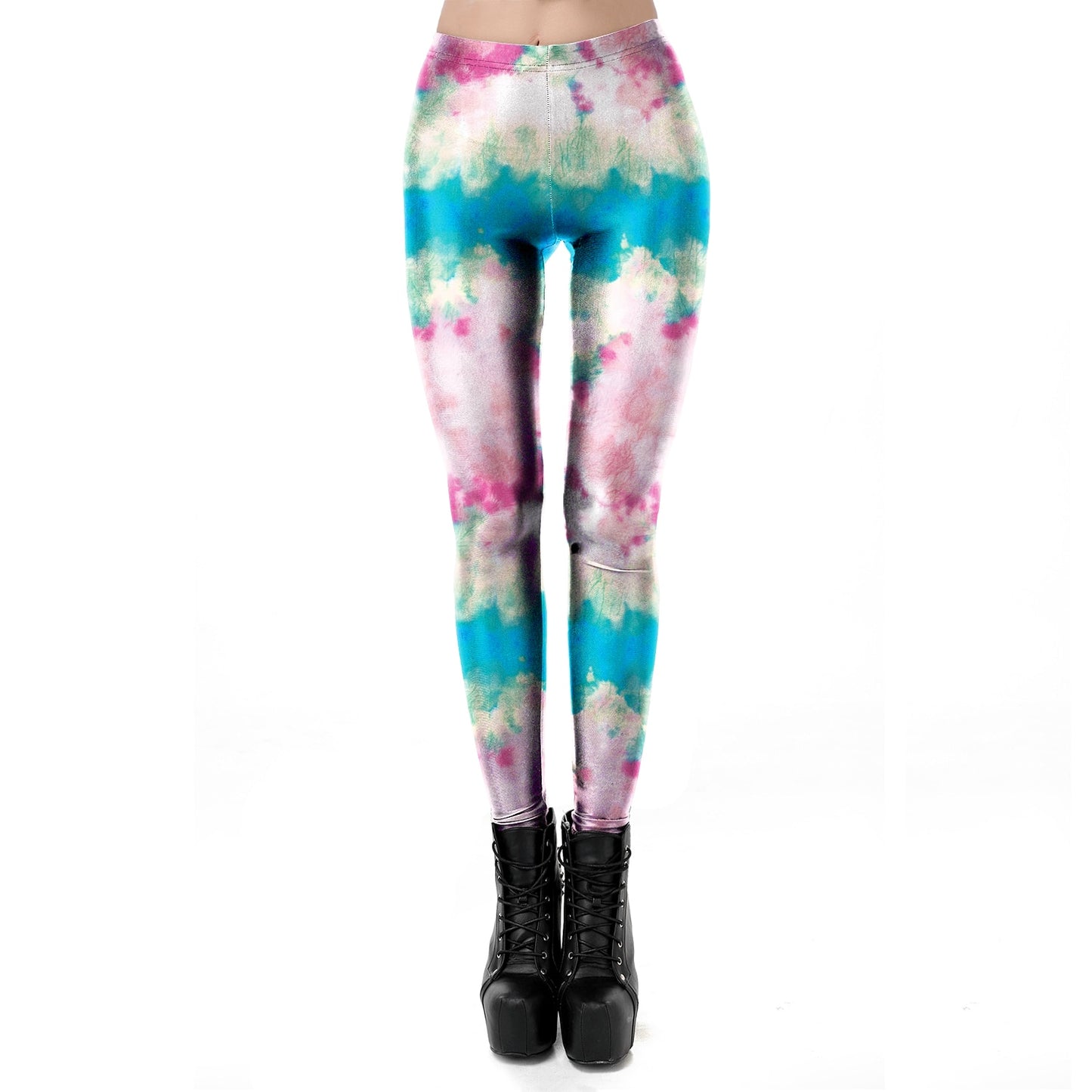 NADANBAO The OM Symbol Mandala Leggings For Women Workout Mid Waist Leggins Ankle Pants Slim Fitness Elasticity Legins