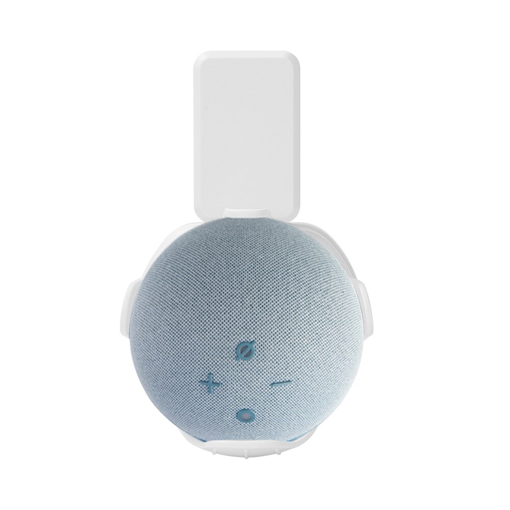 Smart Speaker Wall Mounted Hanging Bracket Holder Space Saving Accessories for Amazon Echo Dot 4th Generation Speaker.