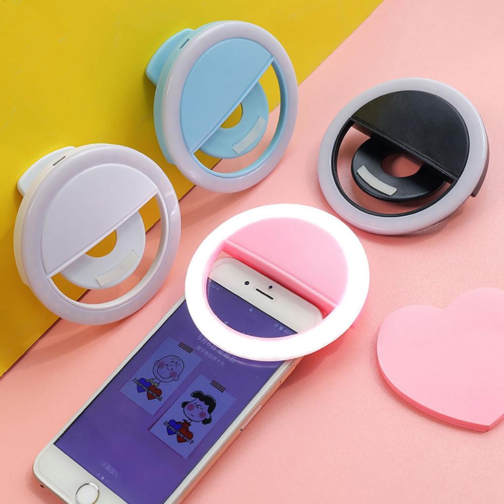 Led Selfie Ring Light Novelty Makeup Lightings Led Selfie Lamp Mobile Phones Photo Night Light Led Mirror Neon Sign Selfie Ring.