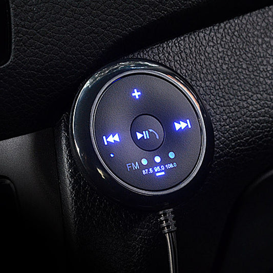 Onever Car 3.5mm Bluetooth Receiver Music Audio Receiver Adapter HD Hands-Free Car Kit A2DP Streaming Kit Support Decode New.