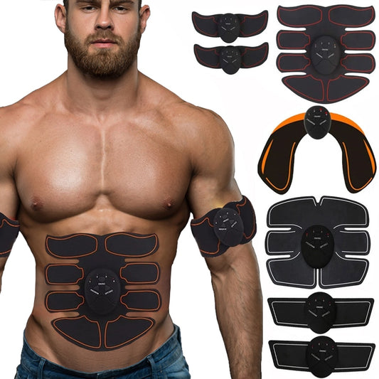 EMS Smart Wireless Stimulator Abdominal Trainer Fitness Stickers Training Electric Body Slimming Weight Loss Devices Massager.