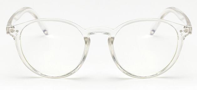 2021 Round Anti Blue Glasses Frame Men Radiation Computer Glasses Anti Blue Light Blocking Clear Eye Glasses Frame For Women