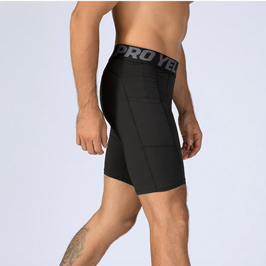 Men's Bodybuilding Quick Dry Compression Shorts Fitness Tight Shorts Sweat Sport Short Trousers Gym Men's Shorts For Running