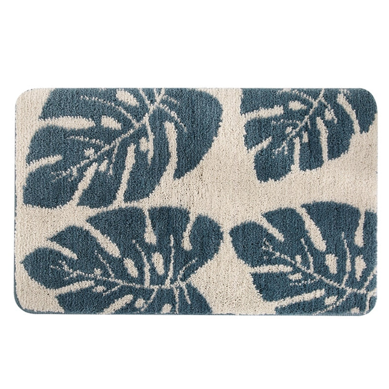 Anti-slip Bath Mat Bathroom Mat Carpet Water Absorption Rug Floor Anti Slip Soft Rug Mats Home Kitchen Carpet