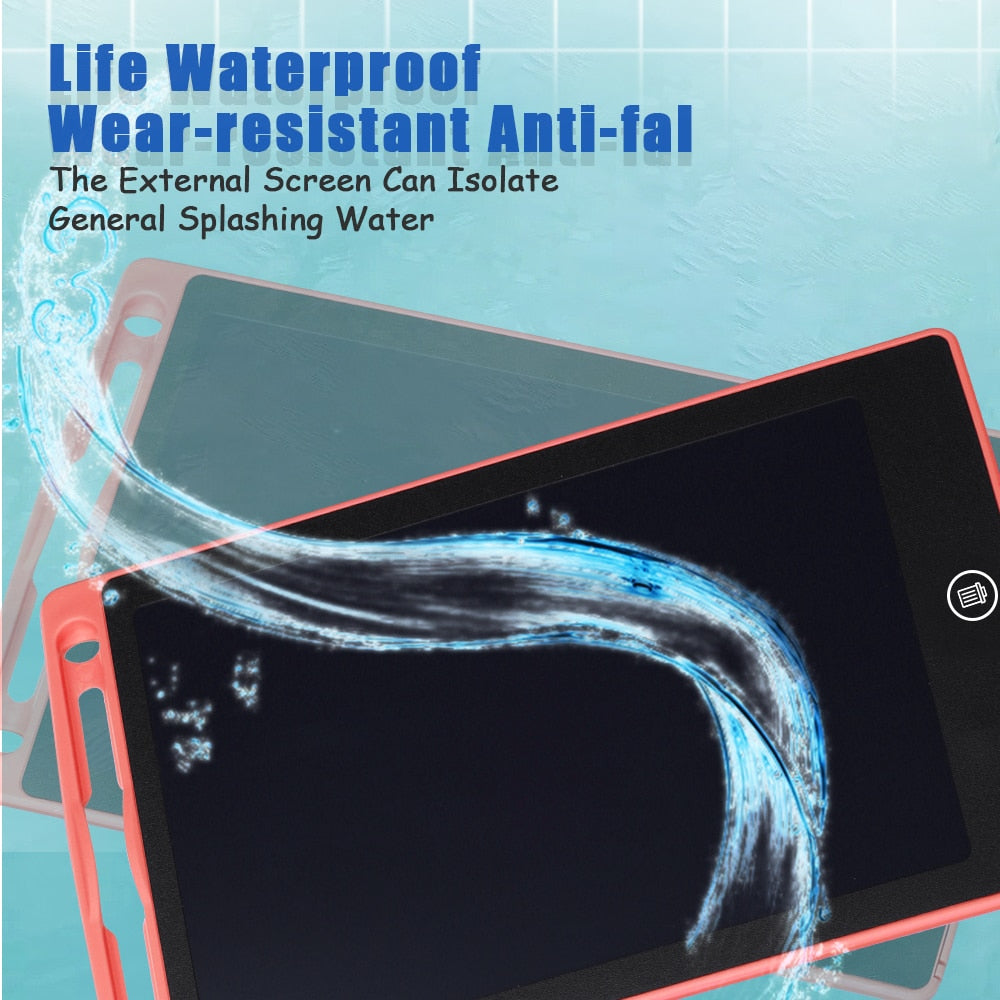 8.5/10/12 Inch LCD Drawing Tablet Electronic Drawing Writing Board Colorful Handwriting Pad Boy Girl Kids Children's Toys Gift.