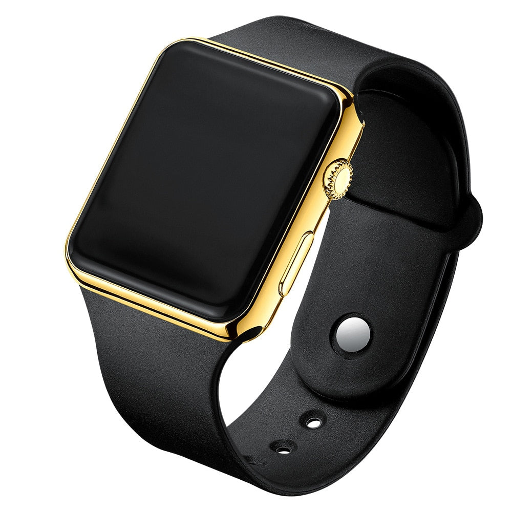 Digital Lover Watches Couple Watch Men For Women Electronic LED Digital Women Watch Fashion Casual Simple Silicone Female Watch.