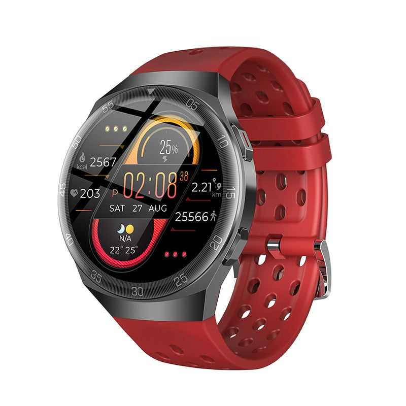 LIGE 1.28-inch Full Color Touch Screen Sport Smartwatch Men Women Fitness Tracker Waterproof Smart Watch For Huawei Xiaomi Apple.