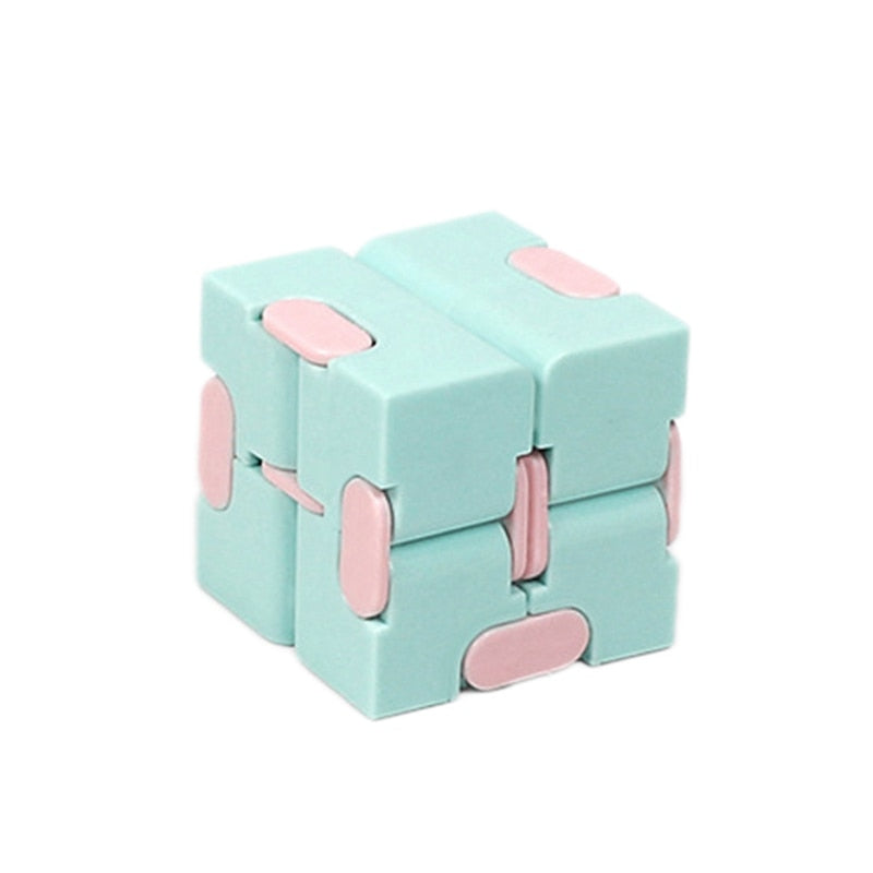 2021 Antistress Infinite Cube Infinity Cube Office Flip Cubic Puzzle Stress Reliever Autism Toys Relax Toy For Adults