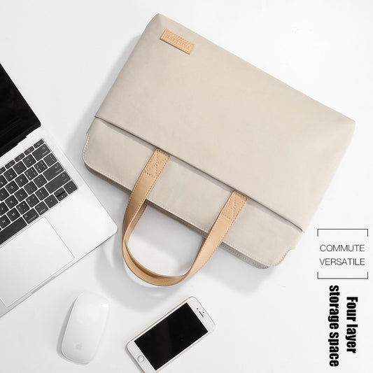 laptop bag for Lenovo air 13.3 Apple MacBook Xiaomi Huawei matebook 14inch computer bag 15.6 female pro15 Dell 13 sleeve handbag.