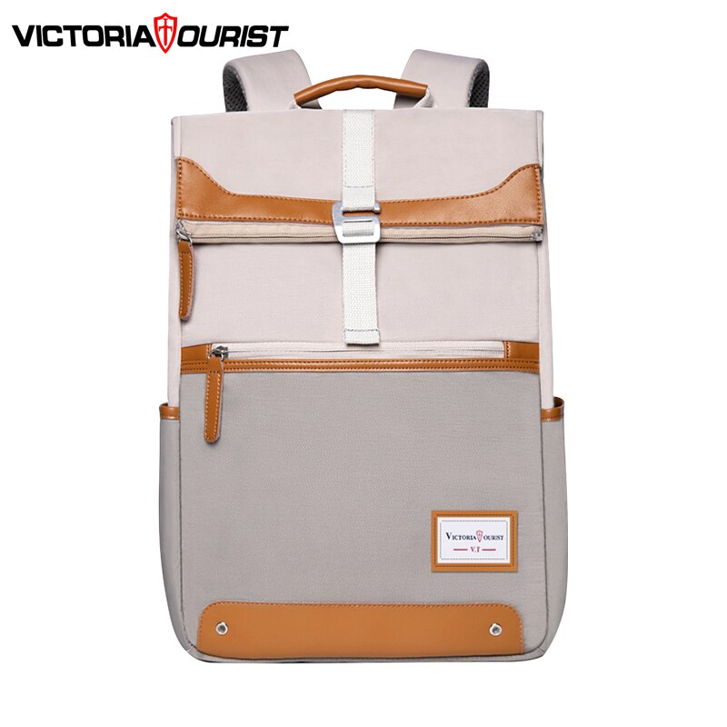 Victoriatourist Backpack women fashion backpack Multi-layer space versatile for travel leisure work school 15.6” laptop suitable