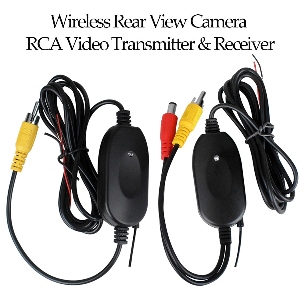 ZIQIAO Car Rear View Camera Universal Waterproof Night Vision HD Reversing Parking Backup Camera.