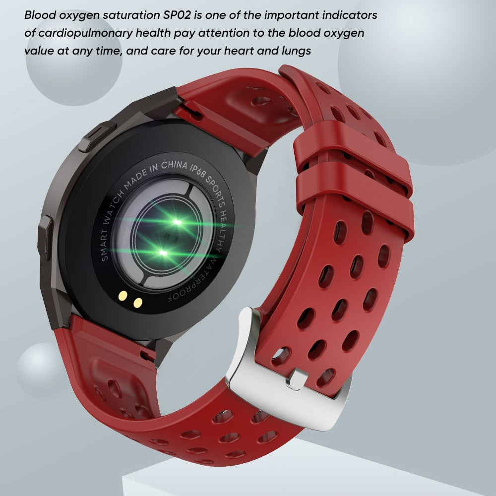 LIGE 1.28-inch Full Color Touch Screen Sport Smartwatch Men Women Fitness Tracker Waterproof Smart Watch For Huawei Xiaomi Apple.