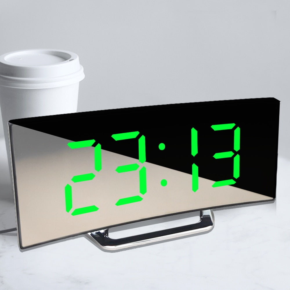 Digital Alarm Clock Alarm Clocks for Kids Bedroom Temperature Snooze Function Desk Table Clock LED Clock Electronic Watch Table.