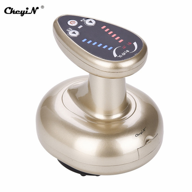 Vacuum Suction Body Slimming Device Ultrasonic RF Scraping Massager Electric Gua Sha Cupping Anti Fat Acupoint Detoxification 31.