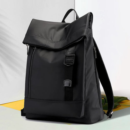 Large Capacity Backpack Business Laptop Backbag Roomy Anti-theft Comfortable Business Men Leisure Backpack Black.