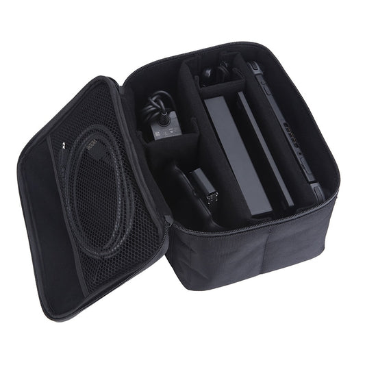 Zipper Handle Carry Bag Console Travel Carrying Case Gamecard Holders Pouch Storage Bag for NS Portable EVA for Nintend Switch.