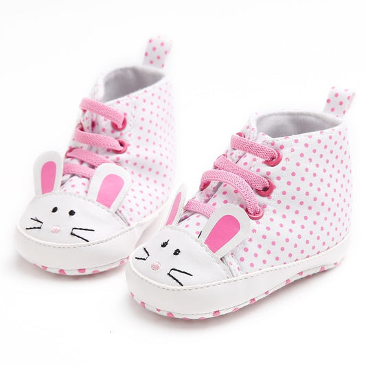 Baby First Walkers New Infant Kid Girls Shoes Lovely Anti-slip Soft Sole Newborn Sneakers Anti-Slip Prewalkers 0-18M