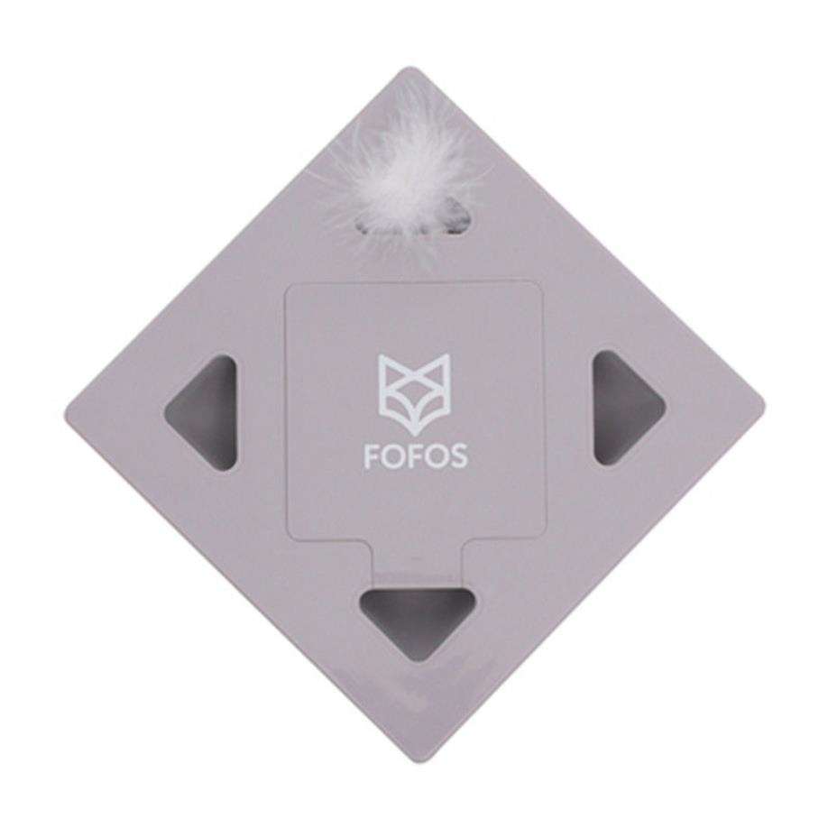 Cat Hunt Toy Electric Cat Toy Sqaure Magic Box Smart Teasing Cat Stick Crazy Game Interactive Cat Feather Toy Cat Catching Mouse