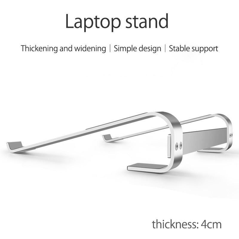 11-18 inch Aluminum Alloy Laptop Stand For PC Notebook Support Holder For Tablet Macbook Pro Non-slip Cooling Bracket