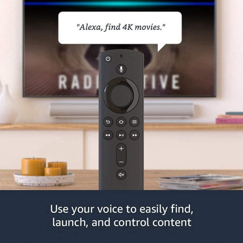New L5B83H Voice Remote Control Replacement For Amazon Fire Tv Stick 4K Fire TV Stick With Alexa Voice Remote.