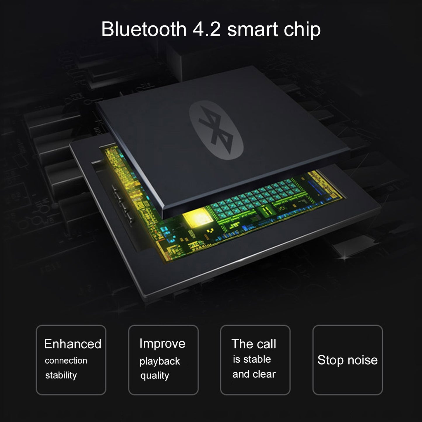 Onever Car 3.5mm Bluetooth Receiver Music Audio Receiver Adapter HD Hands-Free Car Kit A2DP Streaming Kit Support Decode New.