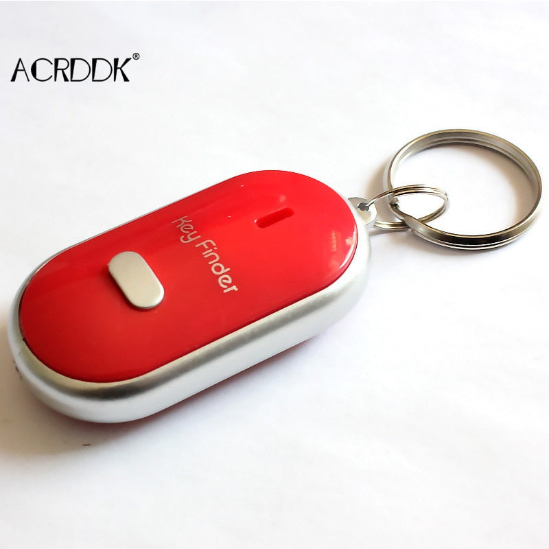 Wireless Whistle Key Finder Keychain For Women Men Anti-lost Device Keyrings Electronic Anti-theft Key Search Elder Sos Tracker.